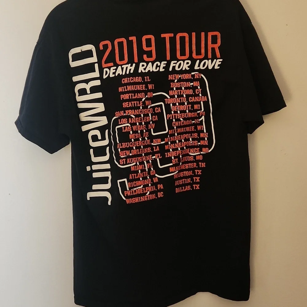 Juice Wrld Rare “Death Race For Love” 2019 Concert Merch Tour Shirt Men's M - Picture 7 of 7